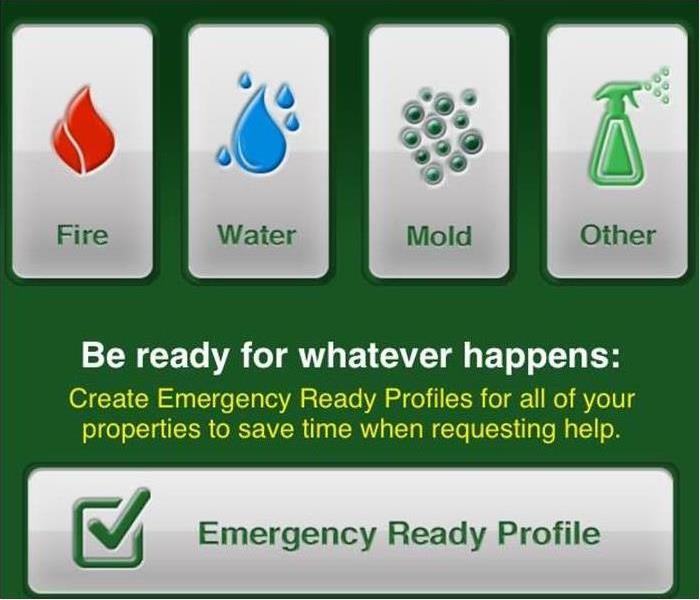 Photo of the SERVPRO Emergency Ready Profile Page